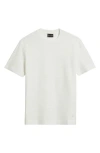 Emporio Armani Asv Domed Logo Pima-jersey T-shirt In White