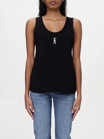 EMPORIO ARMANI TOP EMPORIO ARMANI WOMAN COLOR BLACK,G71988002