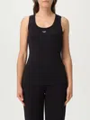 Emporio Armani Tank Top With Crew Neck And Scoop Neckline