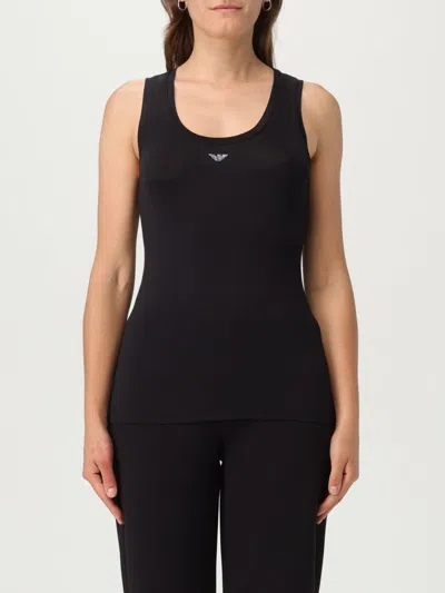EMPORIO ARMANI T-SHIRT EMPORIO ARMANI WOMAN COLOR BLACK,G80514002