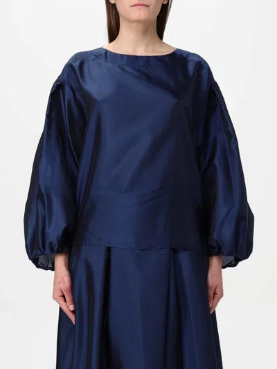 EMPORIO ARMANI TOP EMPORIO ARMANI WOMAN COLOR BLUE,422528009