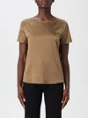 Emporio Armani Top  Woman Color Brown In Gold