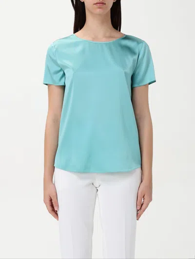 EMPORIO ARMANI TOP EMPORIO ARMANI WOMAN COLOR GREEN,422536012