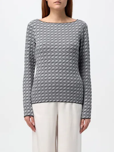 Emporio Armani Top  Woman Color Grey In Grau