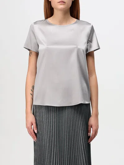 EMPORIO ARMANI TOP EMPORIO ARMANI WOMAN COLOR GREY,414431020