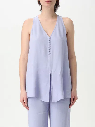 EMPORIO ARMANI TOP EMPORIO ARMANI WOMAN COLOR LILAC,422523038