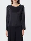 Emporio Armani Top  Woman Color Navy In Blue
