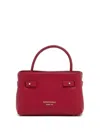 Emporio Armani Top-handle Satchel In Red