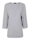 Emporio Armani Top In Nude & Neutrals