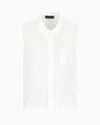 Emporio Armani Tops In White