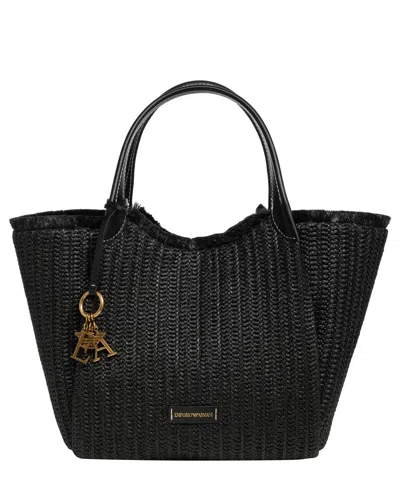Emporio Armani Tote Bag In Black