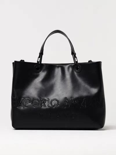 Emporio Armani Tote Bags  Woman Color Black