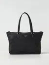 Emporio Armani Tote Bags  Woman Color Black In Black