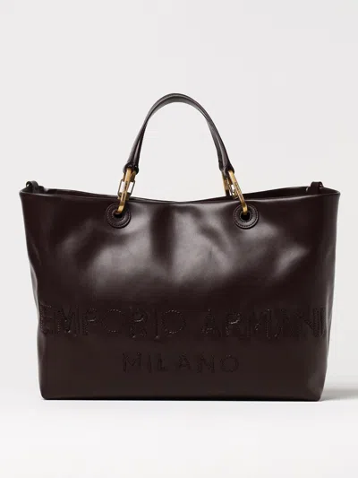 Emporio Armani Tote Bags  Woman Color Leather
