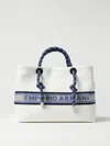 Emporio Armani Tote Bags  Woman Color White