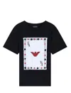 Emporio Armani Short Sleeve T-shirt In Black
