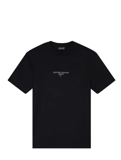 Emporio Armani T Shirts And Polos Black