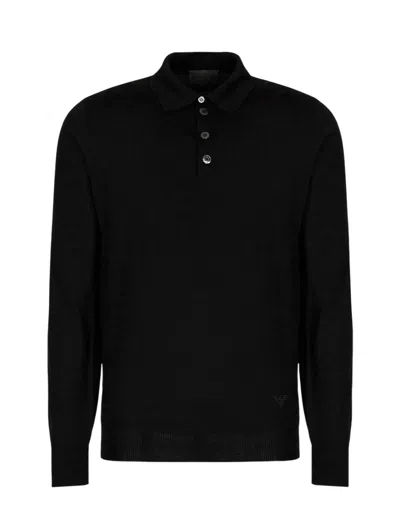 Emporio Armani T Shirts And Polos Black