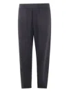 Emporio Armani Man Pants Black Size Xs Modal, Wool