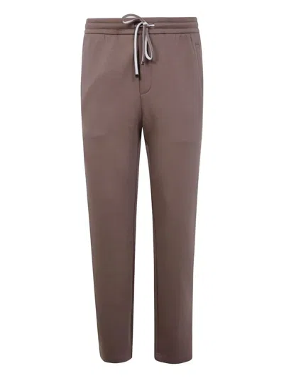 EMPORIO ARMANI TRACK SWEATSHIRT TROUSERS,8N1PD8.1JHSZ 097 U6189 WALLNUT