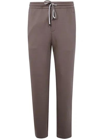 Emporio Armani Track Sweatshirt Trousers Clothing In Brown