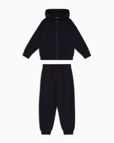 Emporio Armani Kids' Tracksuits In Navy Blue