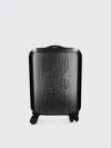 Emporio Armani Travel Bag  Men Color Charcoal In Gray