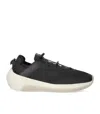 Emporio Armani Capsule Mesh Sneakers In Black