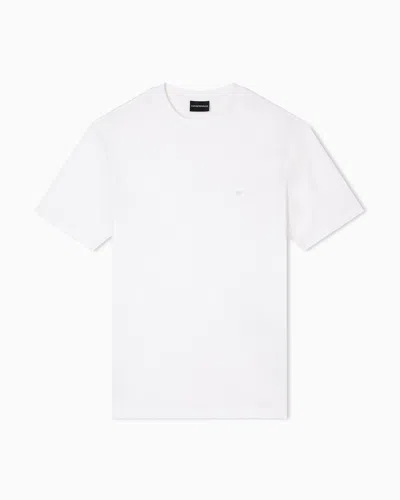 EMPORIO ARMANI TRAVEL ESSENTIALS LYOCELL-BLEND JERSEY T-SHIRT