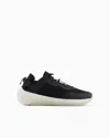 Emporio Armani Capsule Mesh Sneakers In Blue