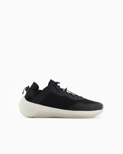 EMPORIO ARMANI TRAVEL ESSENTIALS MESH SNEAKERS