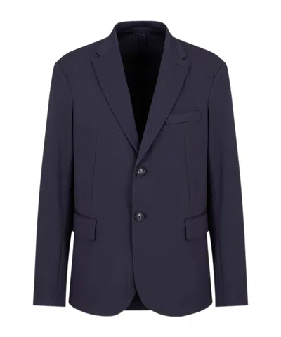 EMPORIO ARMANI TRAVEL ESSENTIALS SINGLE-BREASTED BLAZER