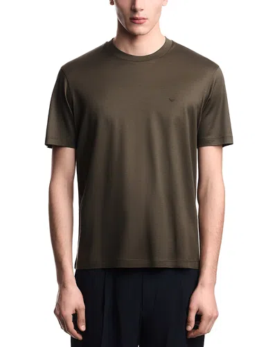 Emporio Armani Travel Essentials T-shirt In Green