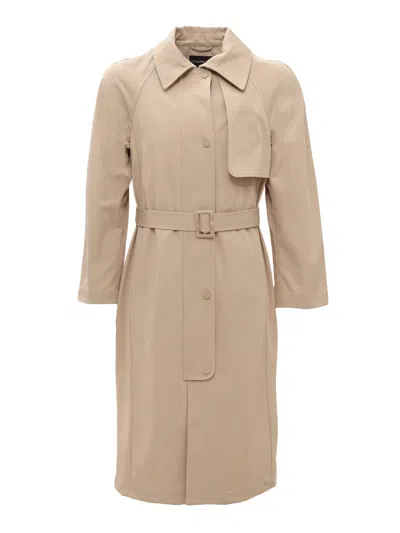 Emporio Armani Kids' Trench In Neutral
