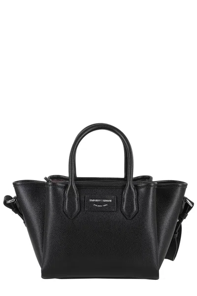 EMPORIO ARMANI EMPORIO ARMANI TRIPLE COMPARTMENT SHOPPING BAG