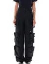 Emporio Armani Cargo Trousers In 0999