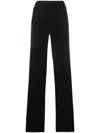 Emporio Armani High-waisted Wide Leg Trousers