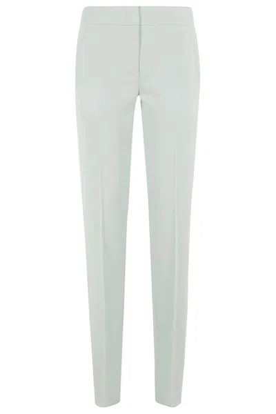 Emporio Armani Trouser In Acqua