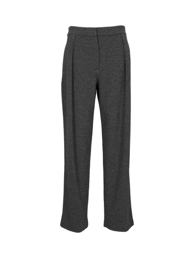 Emporio Armani Trouser In Black