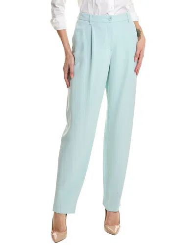 Emporio Armani Trouser In Blue