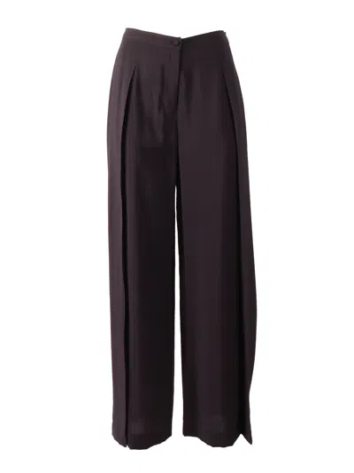 Emporio Armani Trouser In Black