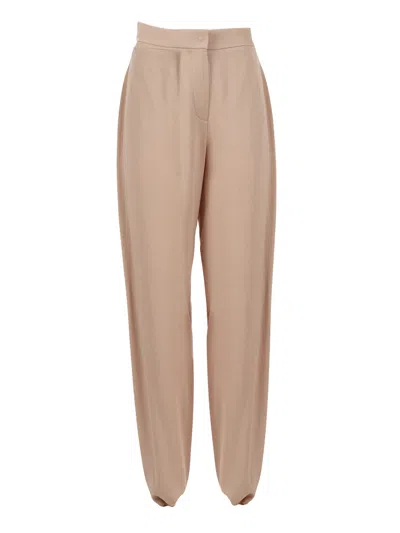 Emporio Armani Trouser In Neutral