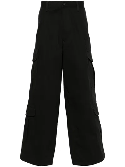 Emporio Armani Trouser Clothing In 0999 Nero