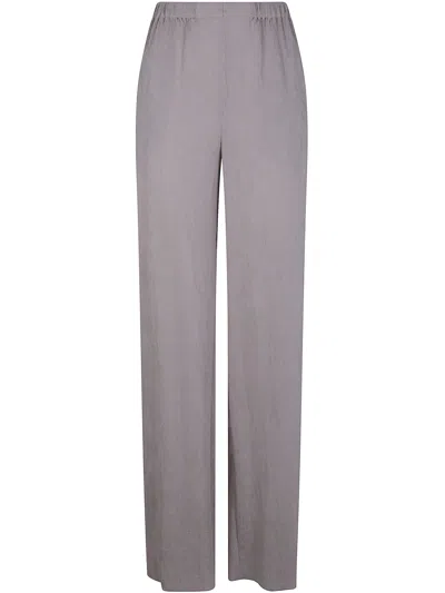 Emporio Armani Trouser In Flint Gray