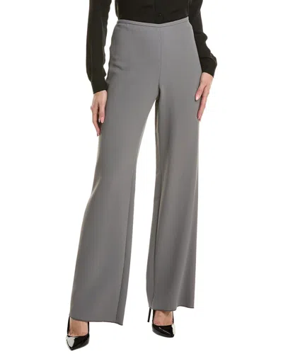 Emporio Armani Poliestere Trousers In Grigio Minerale