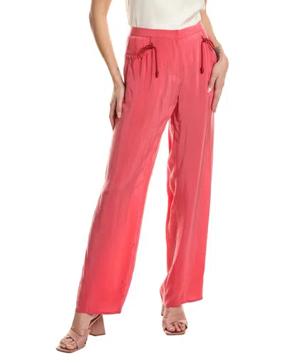 Emporio Armani Trouser In Pink