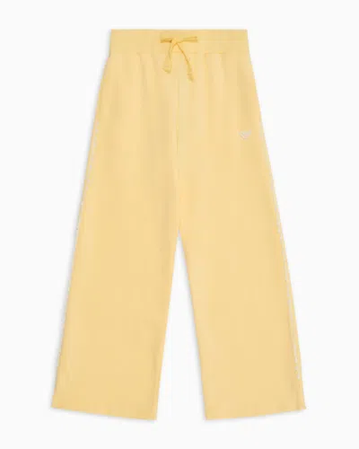 Emporio Armani Kids' Trousers In Yellow