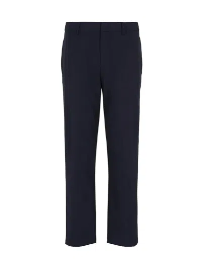 Emporio Armani Trousers In Black