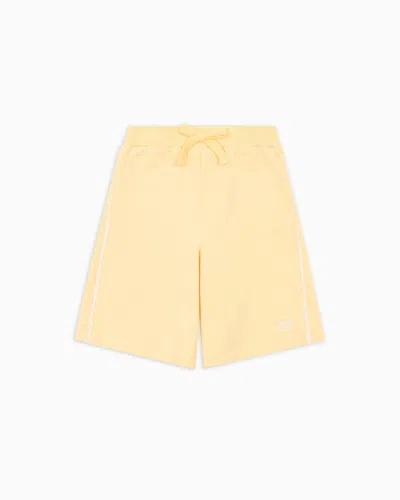 Emporio Armani Kids' Trousers In Orange