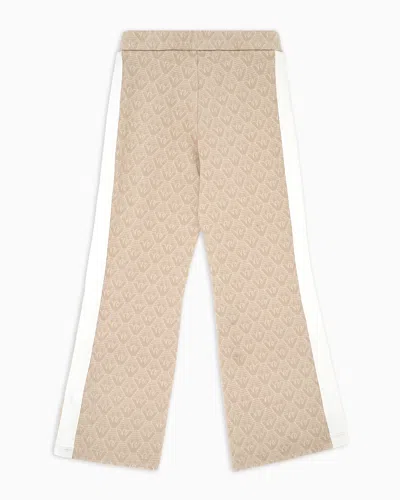 Emporio Armani Kids' Trousers In Burgundy